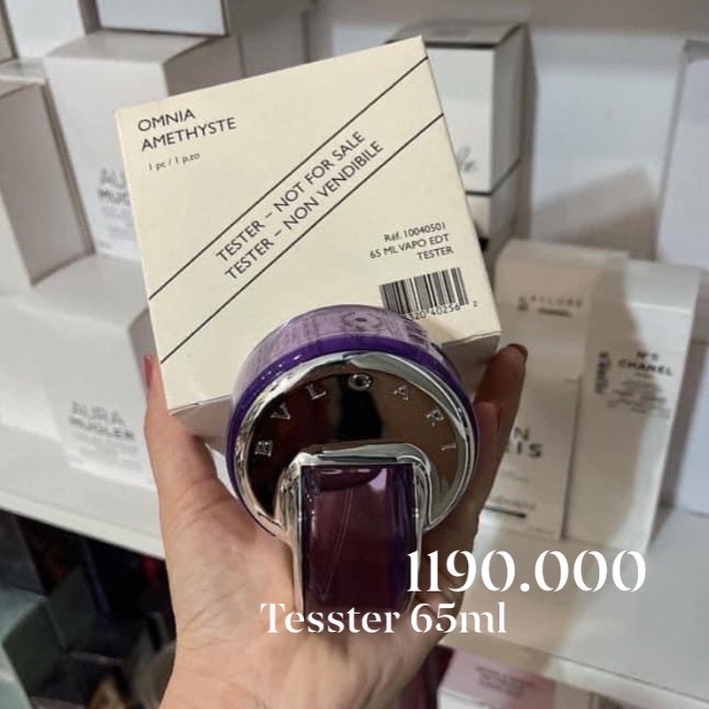 Tester Bvl 65ml Edt (tím)