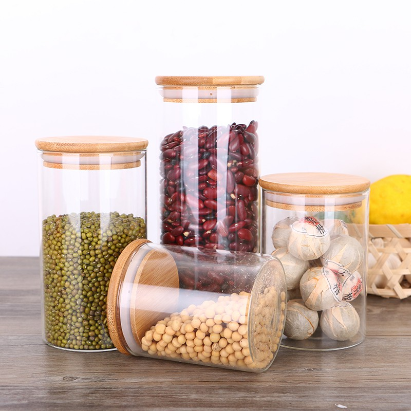 Hộp Thủy Tinh Trong Suốt Đựng Gia Vị Có Nắp Đậy | BigBuy360 - bigbuy360.vn