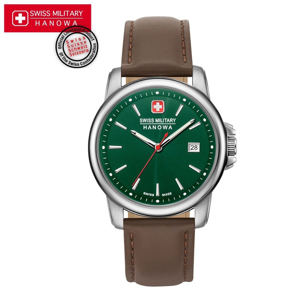 ĐỒNG HỒ NAM DÂY DA SWISS MILITARY HANOWA – 06-4230.7.04.006