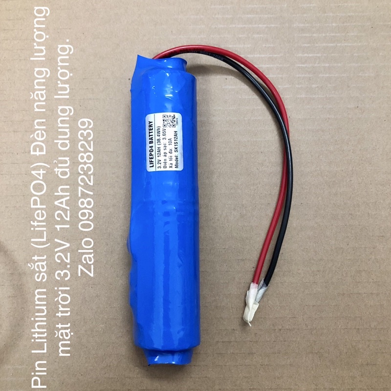 Pin đèn Năng lượng mặt trời 15Ah 3.2V  loại bền
