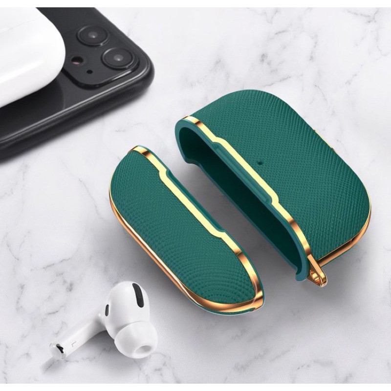 ốp airpod viền viền vàng