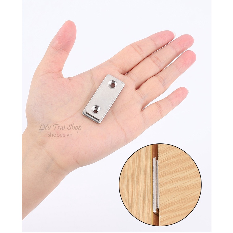 Chốt giữ cửa tủ khóa cửa lùa kéo nam châm từ tính nhỏ gọn tiện lợi