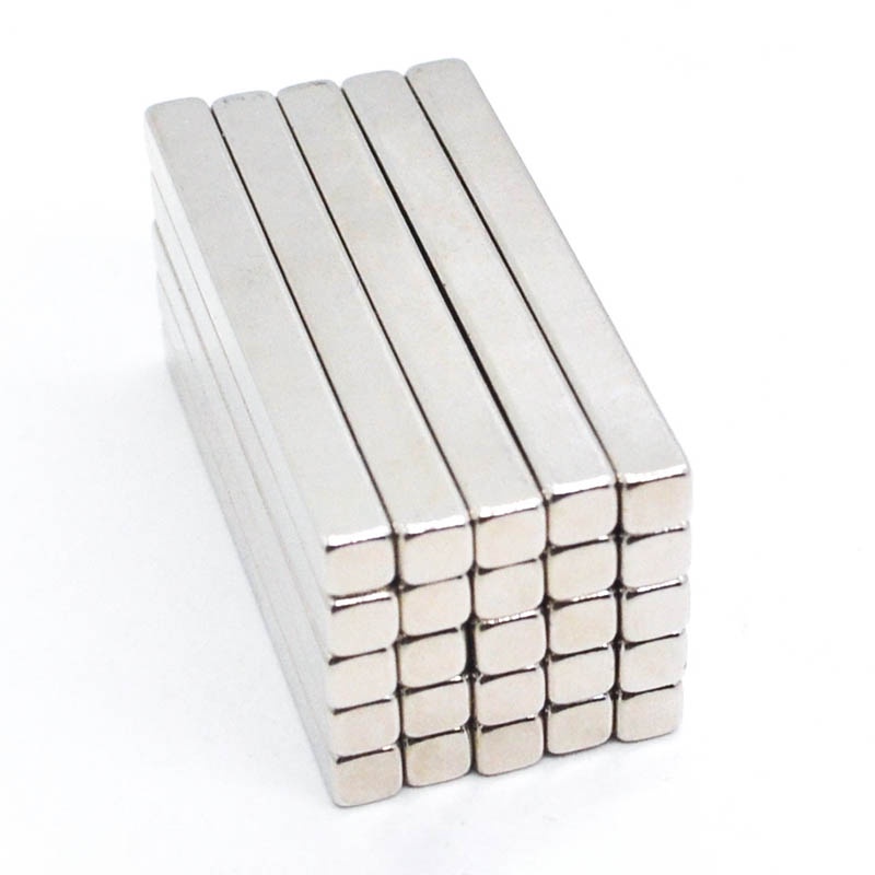 Thanh nam châm đất hiếm 50x5x5mm từ tính mạnh