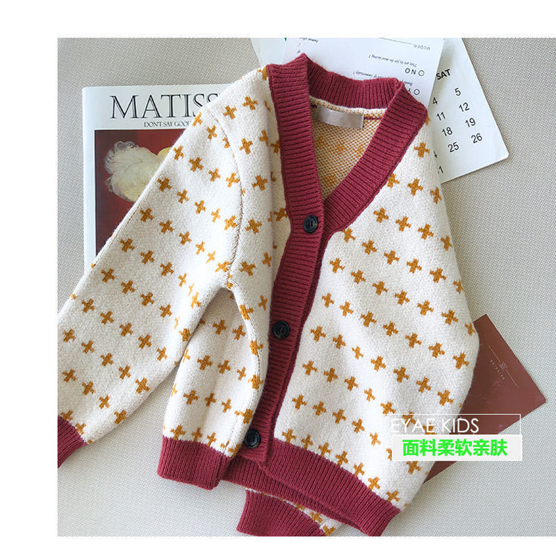 Áo Khoác Cardigan Xinh Xắn Thời Trang Dành Cho Bé Gái