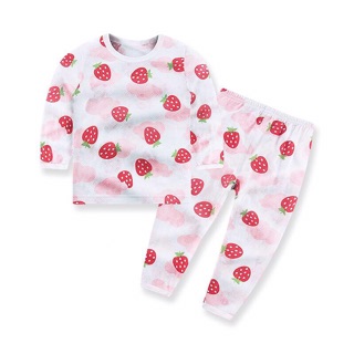Bộ cotton sợi tre dài tay