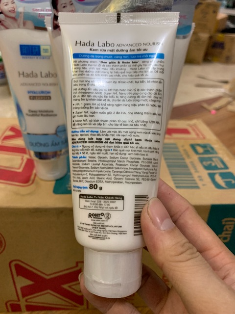 Sữa Rửa Mặt Dưỡng Ẩm Hada Labo 80g | BigBuy360 - bigbuy360.vn