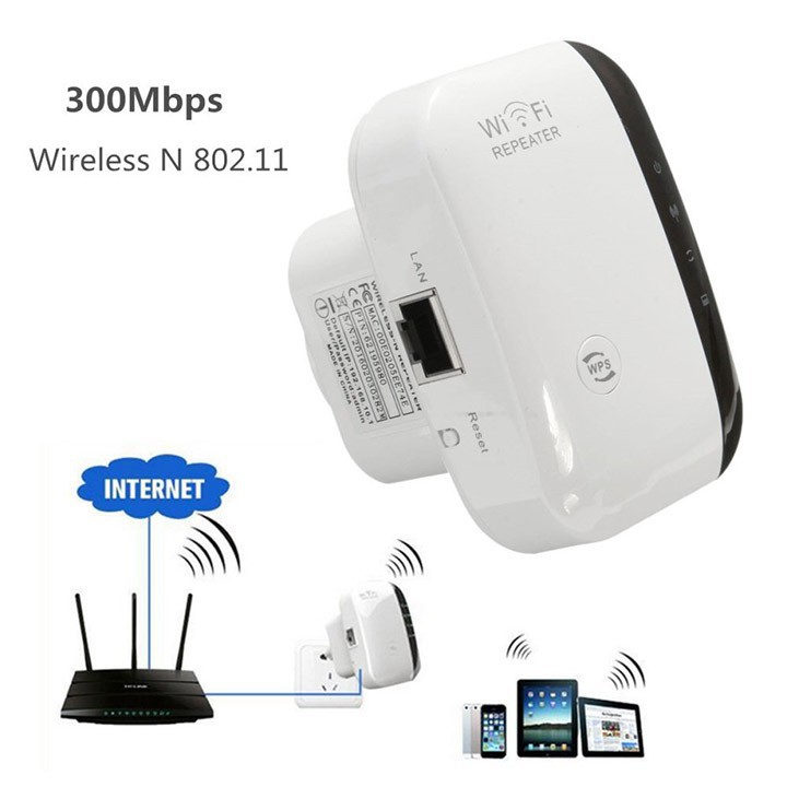 Bộ khuếch đại Wifi Wireless – N WIFI Repeater - Kích sóng wifi [senvangshop] | BigBuy360 - bigbuy360.vn