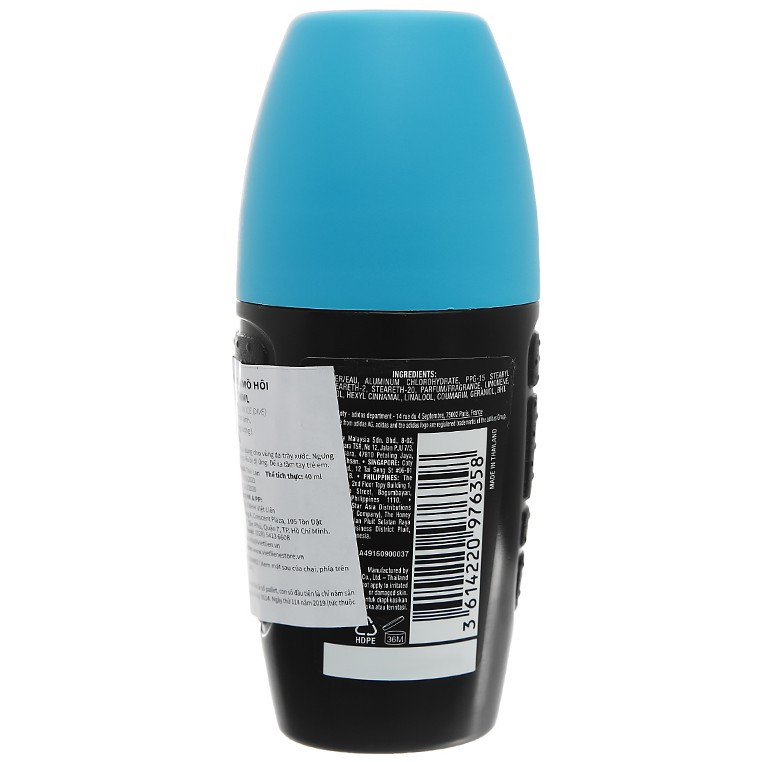 Lăn Khử Mùi Nam Ngăn Mồ Hôi Adidas Ice Dive 40ml