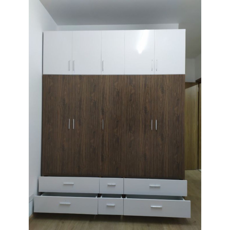Tủ Nhựa Đài Loan 5 Cánh - Tủ Nhựa Đựng Quần Áo Giá Tốt Nhất, Hỗ trợ lắp đặt tại nhà