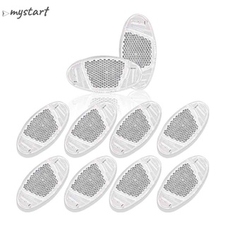 Bộ 10 miếng dán phản quang cảnh báo an toàn cho xe đạp