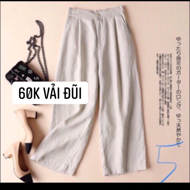 Quần vải đũi