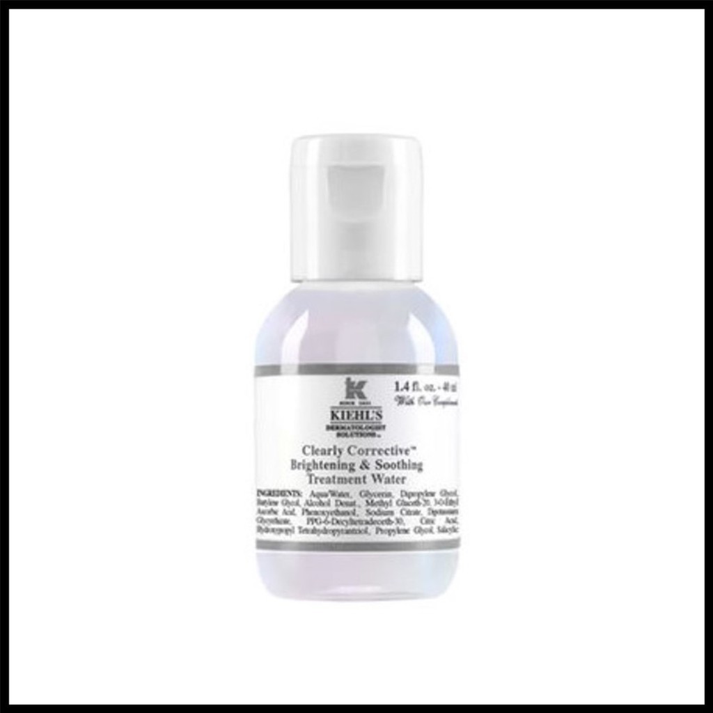 Nước thần làm sáng da Kiehl's Clearly Corrective Brightening &amp; Soothing treatment water minisize 40ml