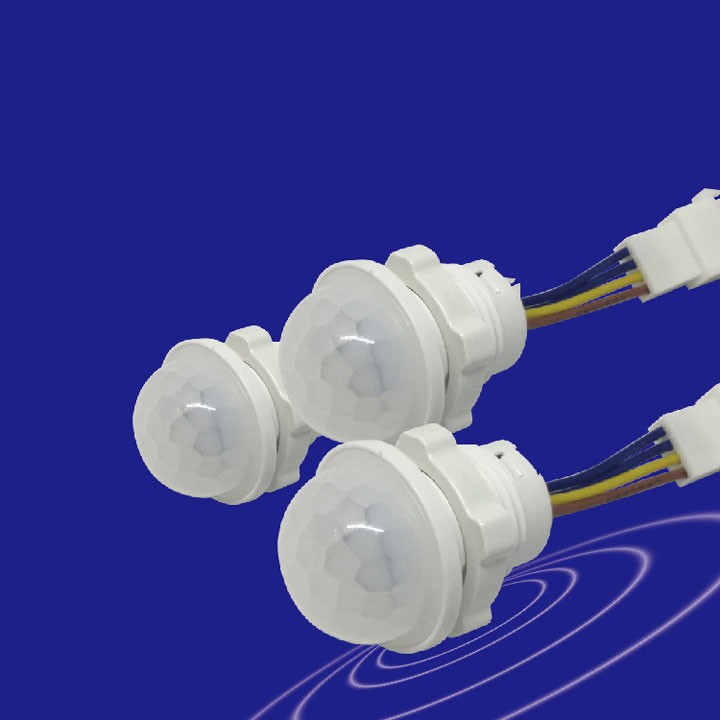 Công tắc cảm biến chuyển động hồng ngoại nguyên lý cảm biến hồng ngoại và ánh sáng đấu nối đơn giản