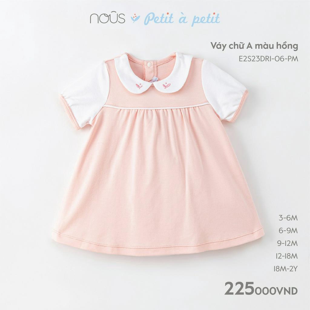 Bộ quần áo bodysuit cộc và váy Nous