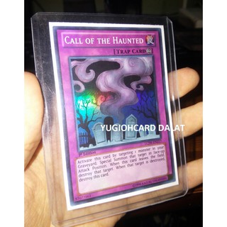 Thẻ bài Yugioh chính hãng Call of the Haunted – Super rare
