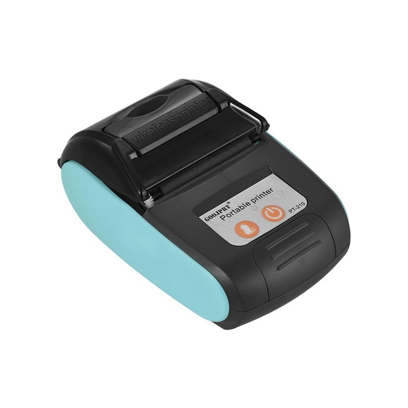 Goojprt PT-210 Máy In Nhiệt Cầm Tay 58mm Cho Cửa Hàng Bán Lẻ Nhà Hàng