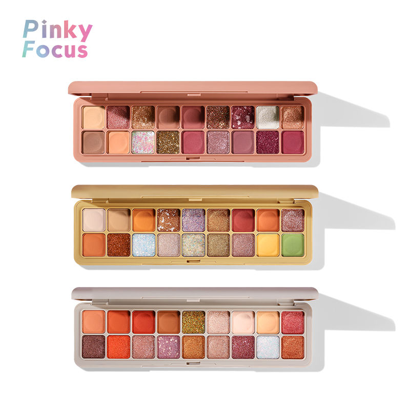 Pinkyfocus (hàng Mới Về) Bảng Phấn Mắt Lấp Lánh Trang Điểm Cho Người Mới Bắt Đầu | BigBuy360 - bigbuy360.vn