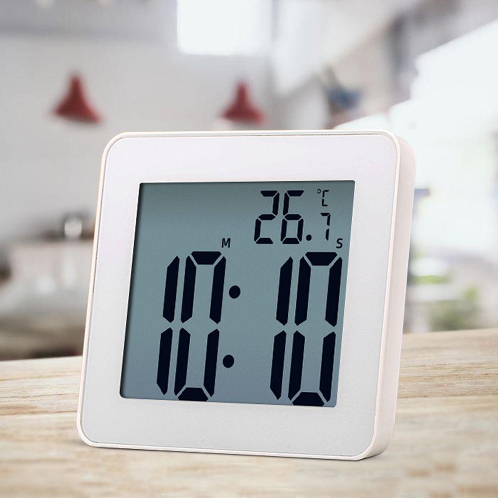 LANFY Đồng Hồ Báo Thức Chống Thấm Nước Có Cốc Hút Gắn Tường Nhà Tắm / Nhà Bếp
