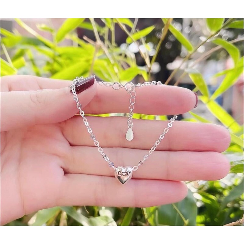 LẮC TAY TIM KHẮC TÊN THEO YÊU CẦU BẠC TA