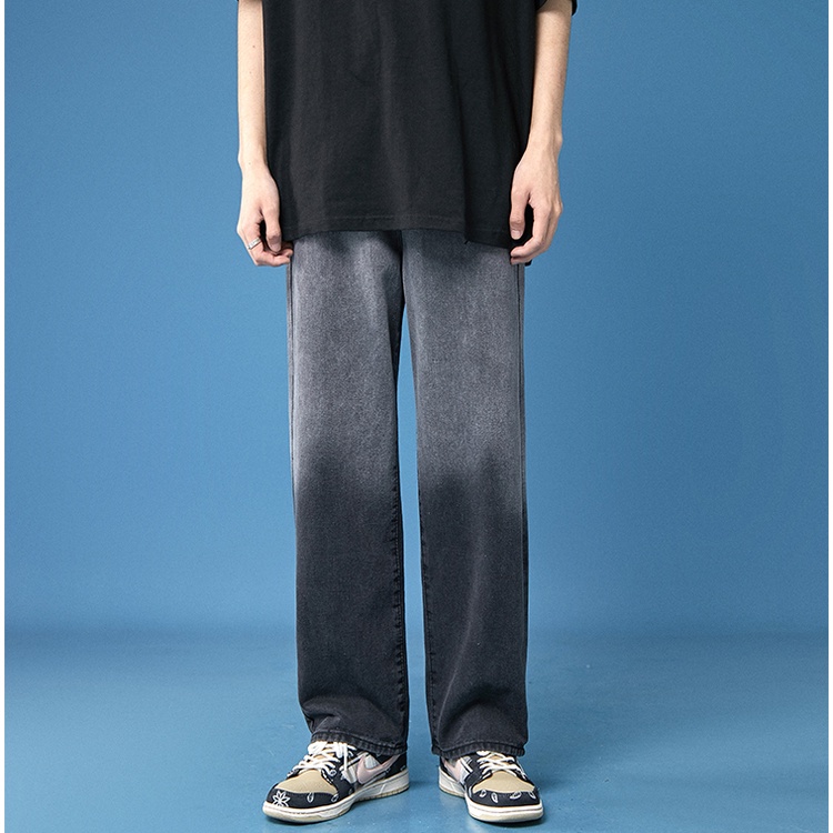 Quần Jeans Nam Nữ Unisex Mùa Hè Ống Suông Màu Omber Thời Trang Zenkonu QUAN NAM 117