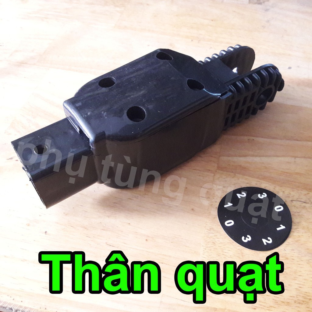Cổ quạt - hộp số thân quạt dùng được nhiều loại