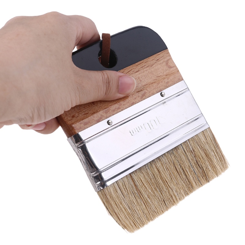 Cọ Vẽ Phấn Đầu Dẹt Sợi Gỗ Tự Nhiên