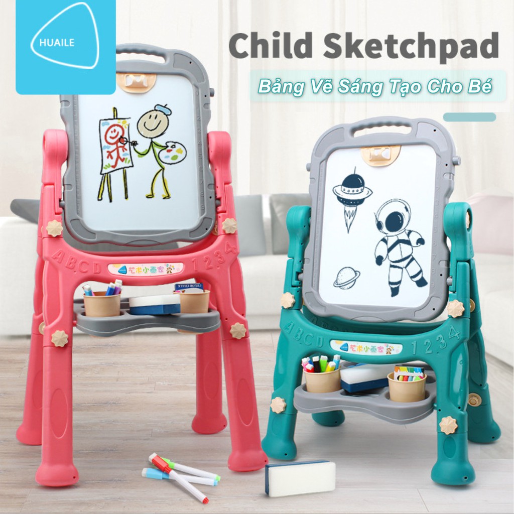 Child SketchPad Full Set - Bảng Vẽ Sáng Tạo dành bé từ 3 - 10 tuổi - Home and Garden
