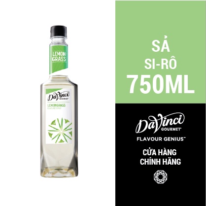 Siro Hương Sả / Lemongrass Syrup - DaVinci Gourmet