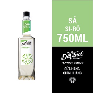 Siro Hương Sả / Lemongrass Syrup - DaVinci Gourmet (750ml)