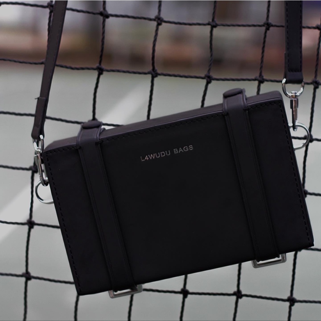 [MENSWEAR ELEGANT FARMER] Túi hộp đeo chéo nam &amp; nữ phong cách Hàn Quốc (1112)