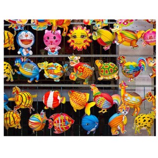 Đèn lồng giấy cỡ lớn 30cm