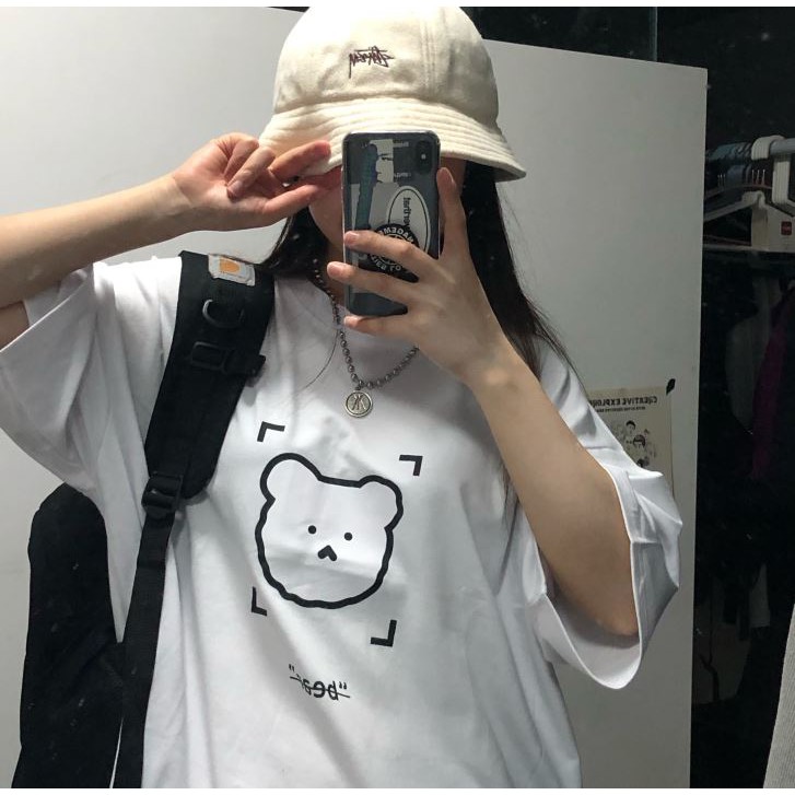 ÁO THUN, ÁO PHÔNG TAY LỠ UNISEX FORM RỘNG OVERSIZE M109
