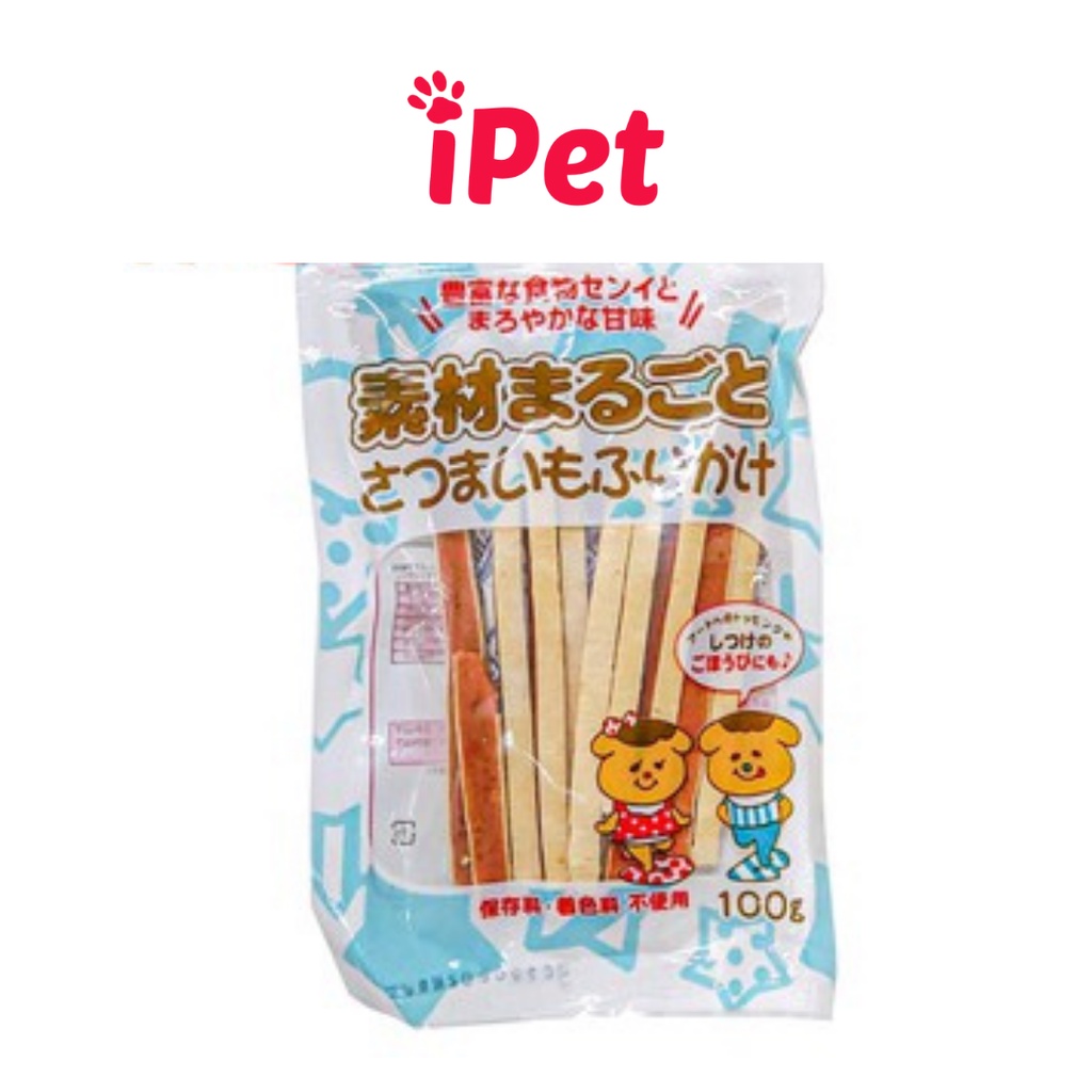 Bánh snack thưởng ăn vặt Karamo cho chó mèo gói 100g - iPet Shop