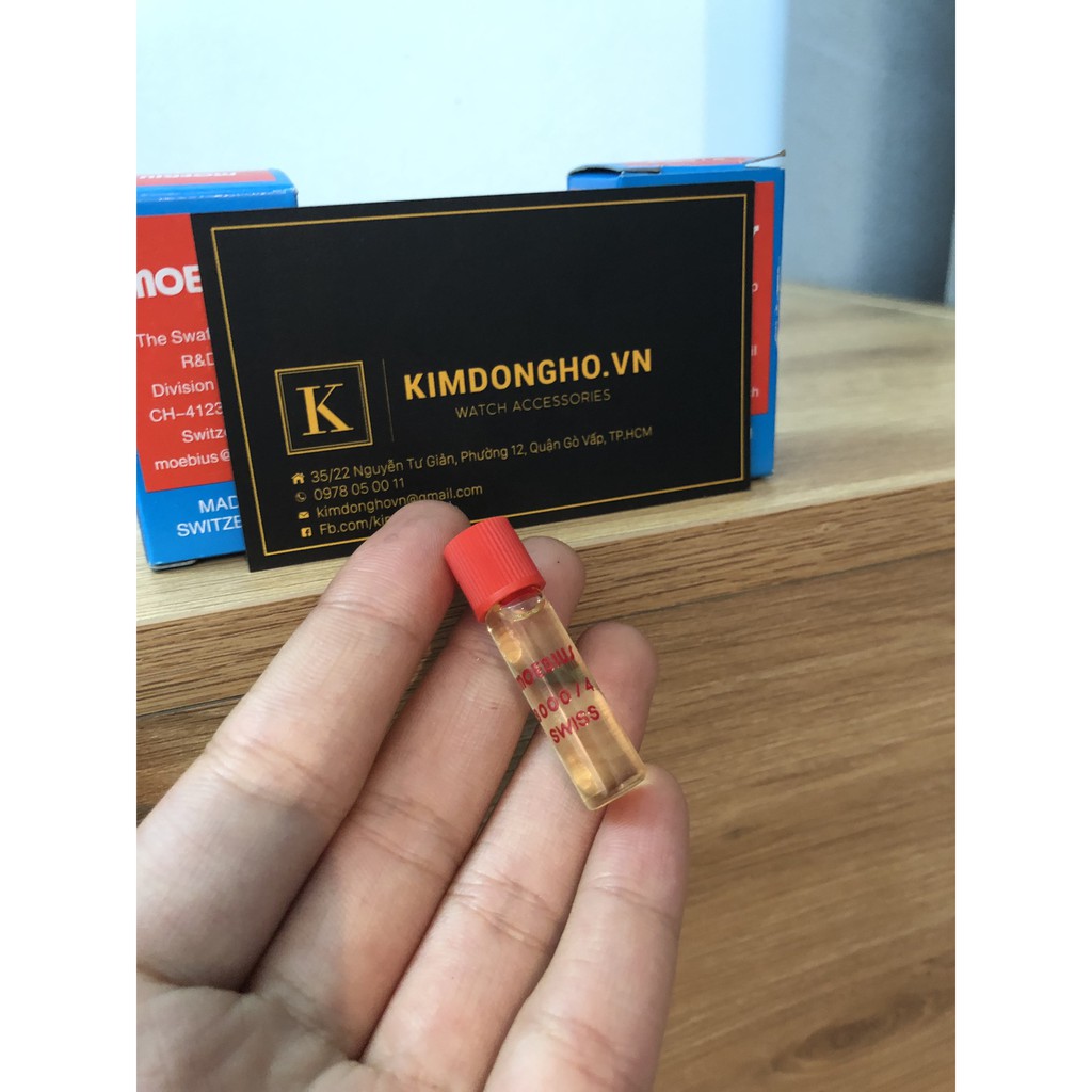 Dầu Thuỵ Sỹ xịn 100% tra cho đồng hồ cơ tự động