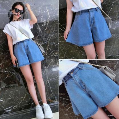 Summer fashion denim shorts casual wild