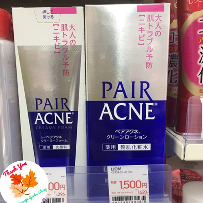 Sữa rửa mặt_trị_ngừa mụn Pair Acne Nhật Bản 80g