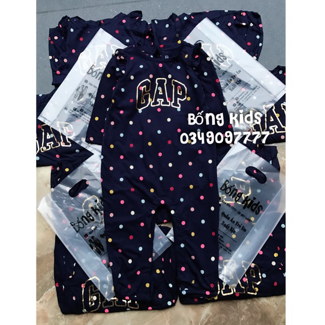 Playsuit Bé Gái Bi Sắc Màu Navy Gap