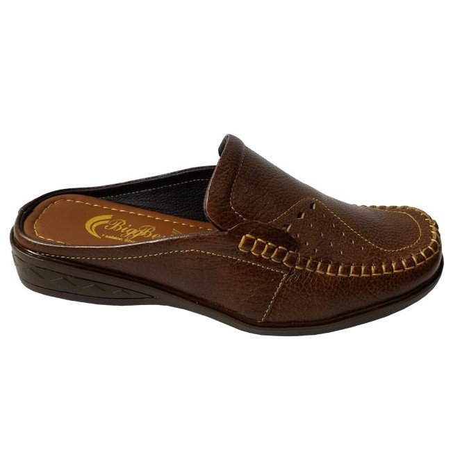 Dép Bít Mũi Nam Da Bò BIGBEN Cao Cấp SB88