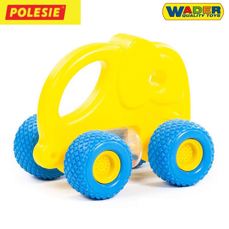 Xe đẩy Tập Bò Lục Lạc Hình Voi Con, Màu Sắc Thu Hút, Nhựa ABS An Toàn Nhập Khẩu Châu Âu CHÍNH HÃNG POLESIE 38241