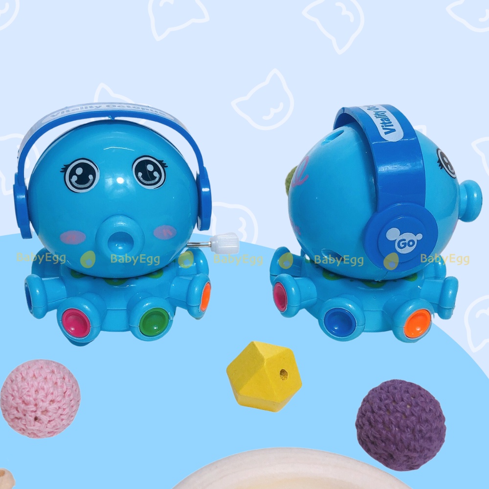 Đồ chơi trẻ em gà con vặn cót bật nhảy chạy trớn cho trẻ em bé trai bé gái 6m 12m 1 2 3 4 tuổi babyegg baby egg