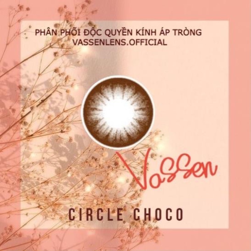 Kính áp tròng Vassen hàn Quốc Lens chính hãng êm dịu an toàn _Circle Choco