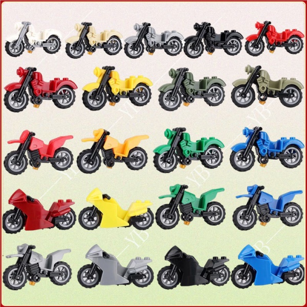 Bộ Đồ Chơi Lắp Ráp lego Mô Hình Xe Mô Tô Nhiều Màu Sắc