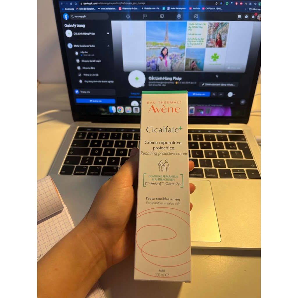 Kem Dưỡng Làm Mờ Sẹo, Phục Hồi Và Tái Tạo Da Avene Cicalfate Repair Cream 100ml