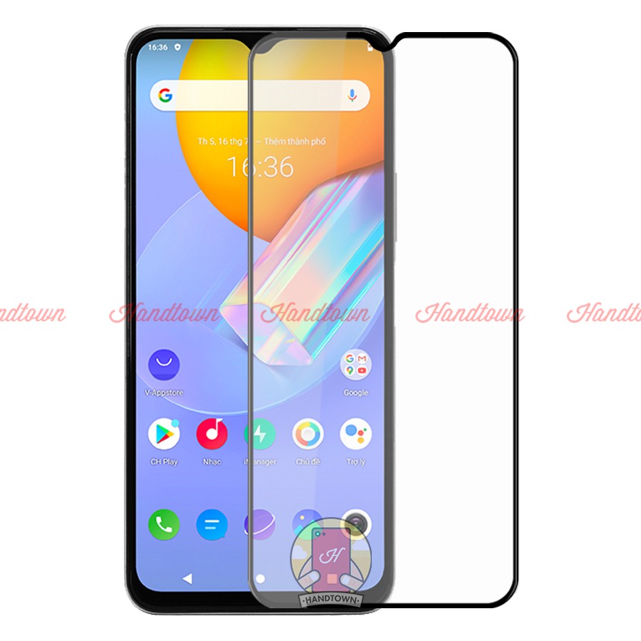 Kính Cường Lực Vivo Y51 2020 vivoY51 2020 Full Màn Đen Full Keo Không Chấm Li Ti Chống Va Đập Chống Trầy Xước Bảo Vệ Màn