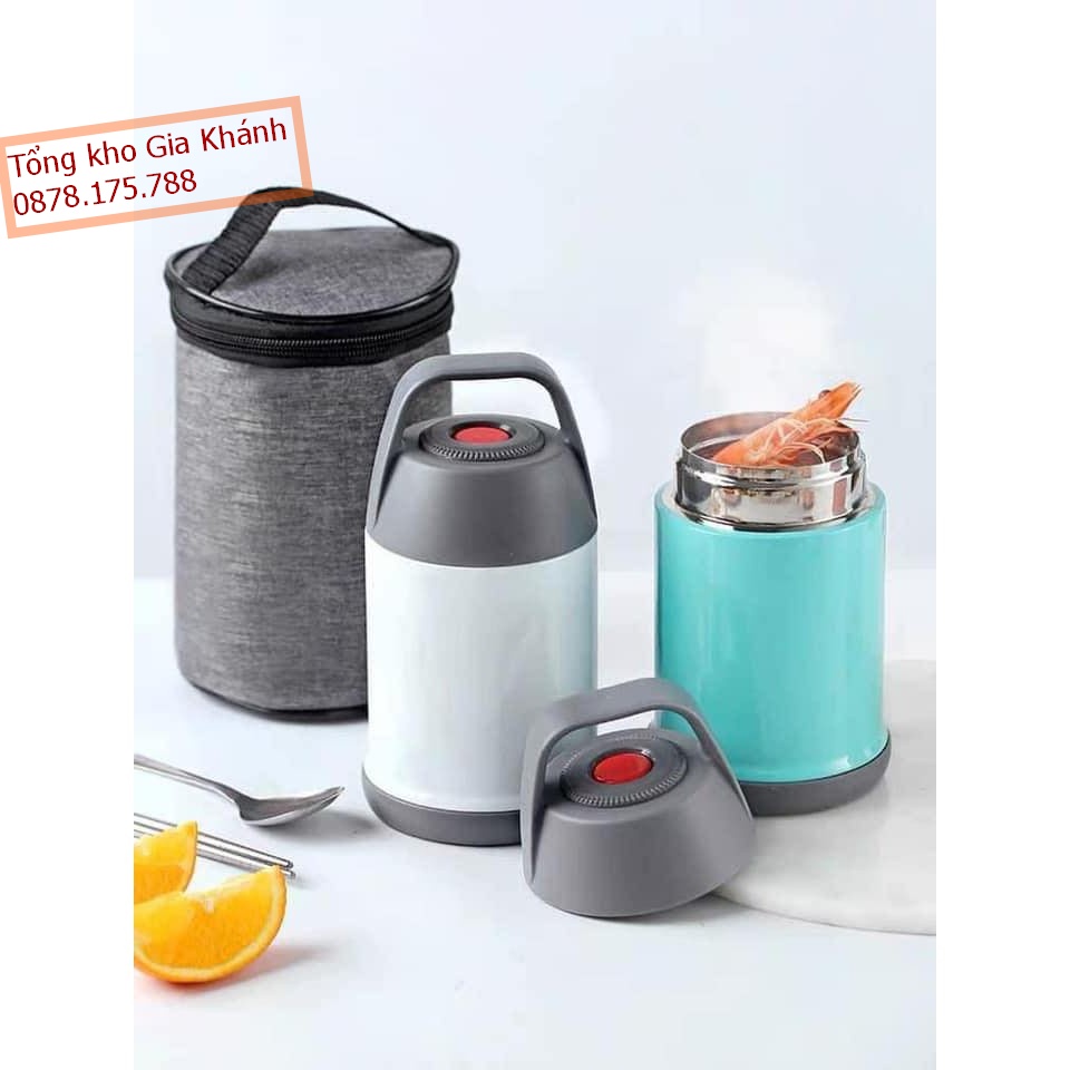 Bình Inox Giữ Nhiệt 304, Bình Ủ Cháo Mini Cao Cấp Loại Xịn