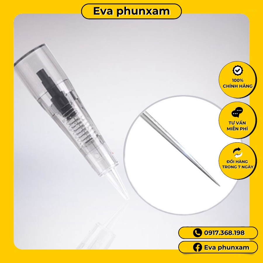Kim Lò Xo kim 1 (0.18,0.25,0.35) kim phun xăm  3R 5F 7F 15F U9 U15 Cho Máy Kĩ Thuật Số Máy Biomaser cao cấp