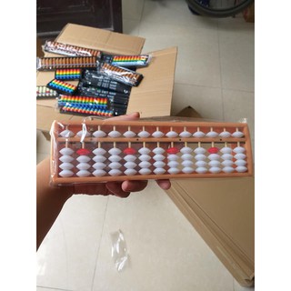 Bàn tính Soroban 13 cột có nút bấm