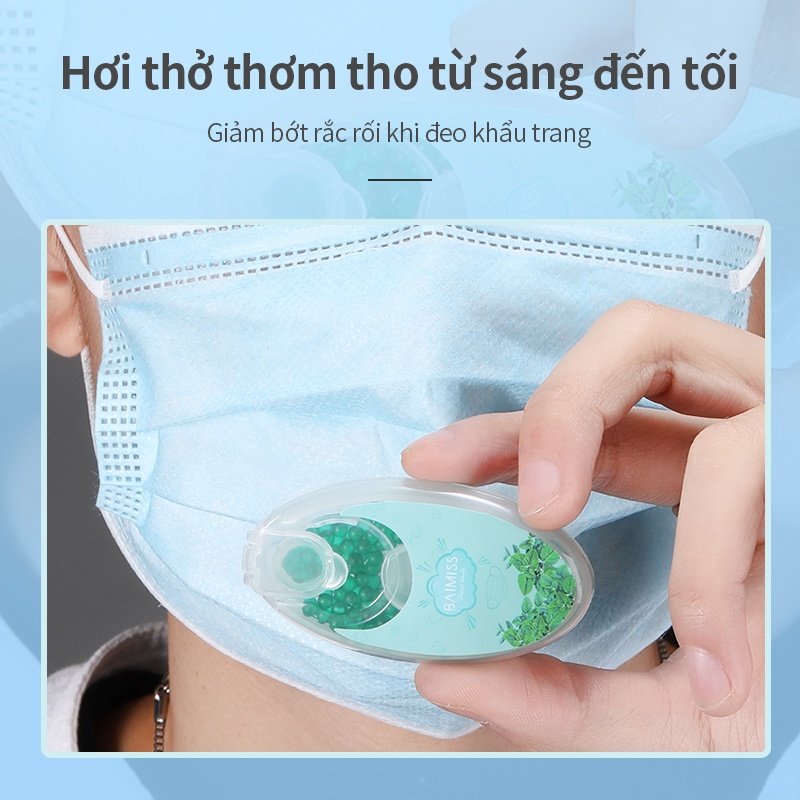 Hộp 100 hạt giúp làm sạch không khí hiệu quả cho khẩu trang