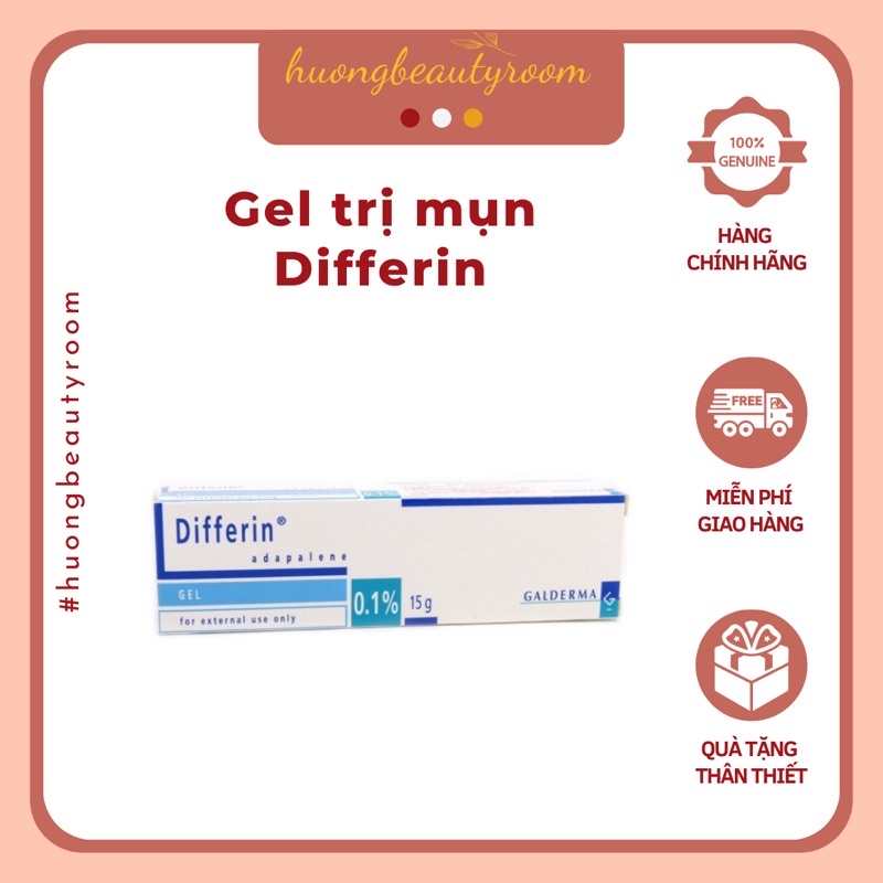 Kem dành cho da mụn Differin Gel