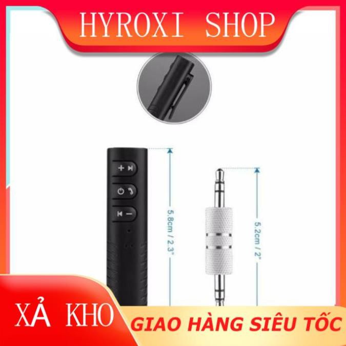 Adapter chuyển đổi tai nghe, loa cắm dây thành Bluetooth không dây HYROXISHOP